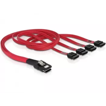 Delock - SATA / SAS kábel - 4-Lane - SATA (samica) na 36 PIN 4iMini MultiLane (samec) - 50 cm (83057)