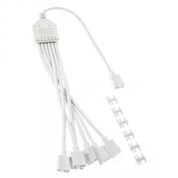 ARGB rozbočovací kábel Kolink PGW-AC-KOL-158 30 cm biely