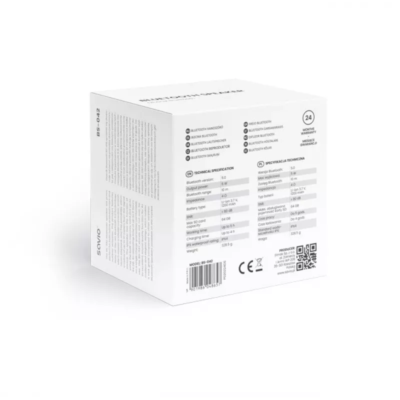 Savio BS-042 Bluetooth reproduktor 5 W