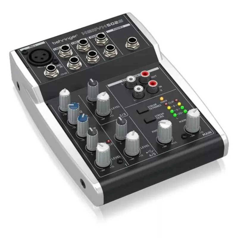 Behringer XENYX 502S - analógový audio mixér
