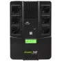 Green Cell AiO 800VA LCD UPS neprerušiteľné napájanie Line-Interactive 0,8 kVA 480 W 6 zásuviek