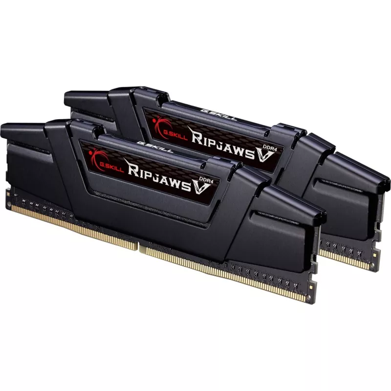 DIMM 16 GB DDR4-3600 (2x 8 GB) dual kit, pamäť čierna, F4-3600C18D-16GVK, Ripjaws V, INTEL XMP