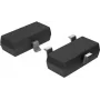IC na zber dát Texas Instruments DAC5571IDBVT digitálno-analógový prevodník 8-bit SPI 1,8–5,5 V