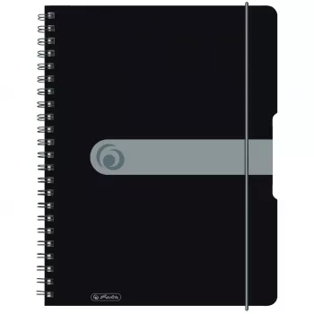 Poznámkový blok Herlitz 11293073 A4 80 listov čierna
