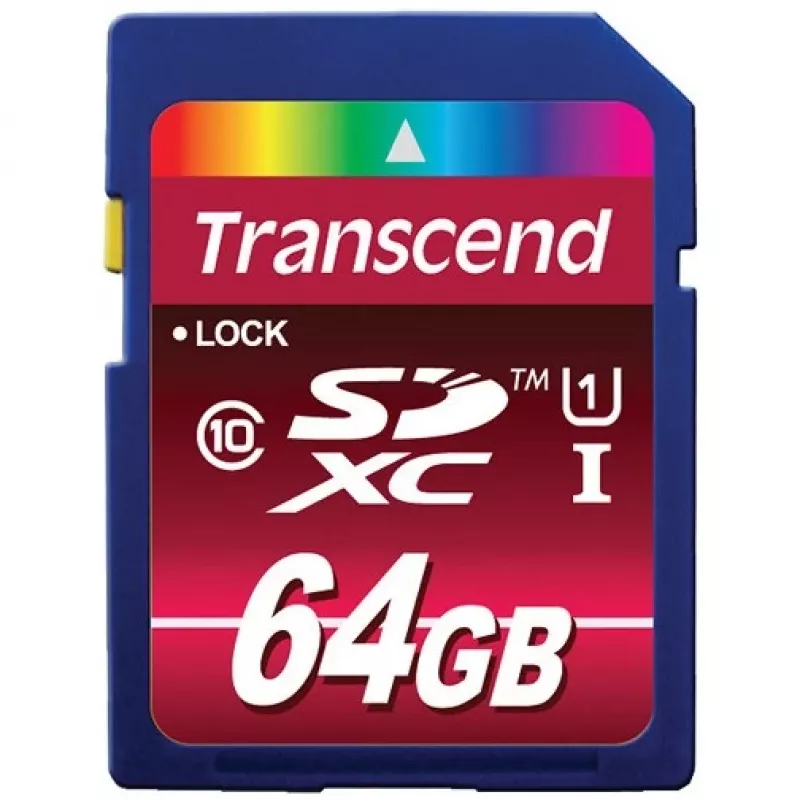 Transcend Ultimate – Flash pamäťová karta – 64 GB – UHS Class 1 / Class10 – 600x – SDXC UHS-I