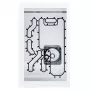Predný panel Stealkey Customs pre Lian Li O11D Mini MK2 — biely (SW10011.1)