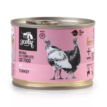 3COTY 34. morčacie Senior - mokré krmivo pre mačky - 180g