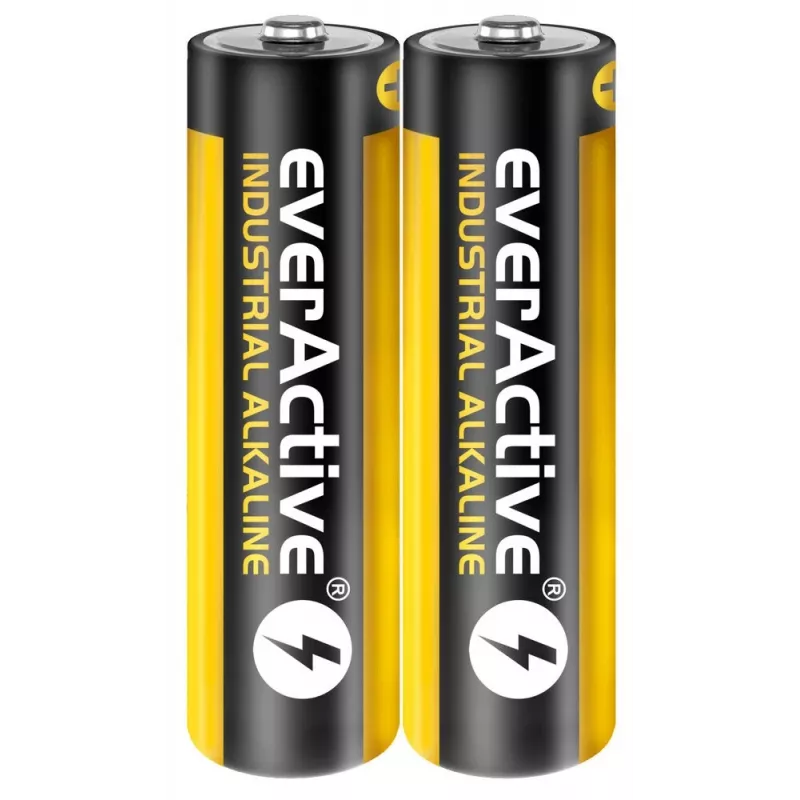 Alkalická jednorazová batéria everActive EVLR6S2IK AA 1,5 V — 40 ks balenie