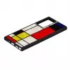 Ochranné puzdro iKins pre Samsung Galaxy Note 20 Ultra — Mondrian čierne