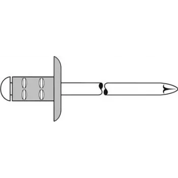 Nit GESIPA Polygrip 4,8x10 Al/St veľká príruba pre hrúbku materiálu 0,5–6,5 mm, balenie 250 ks