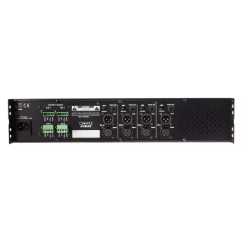 AUDAC CAP412 audio zosilňovač 4.0 kanály 480 W Class D čierny