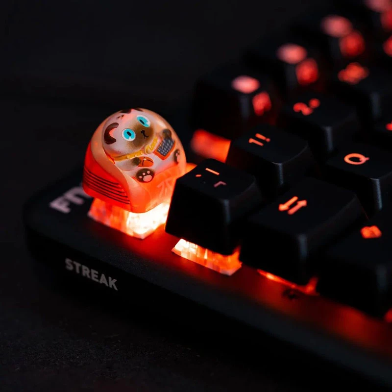 Fnatic Artisan Keycap Loeya klávesová čiapočka, oranžová