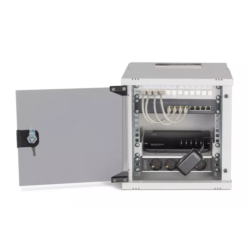 Digitus SOHO Pro sieťová zostava, 254 mm (10) - 6U, 315 x 300 mm (Š x H)