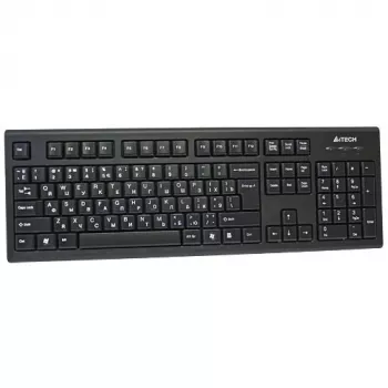 A4Tech KR-85 klávesnica USB QWERTY US angličtina čierna
