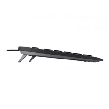 Klávesnica CHERRY STREAM TKL USB AZERTY francúzska čierna káblová 94 klávesov