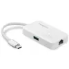 Edimax EU-4308 USB-C rozbočovač, 3x USB 3.0 + Gigabit Ethernet