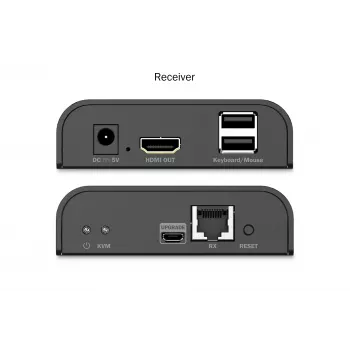 KVM extender sada DIGITUS DS-55355 HDMI over IP 4K 60Hz