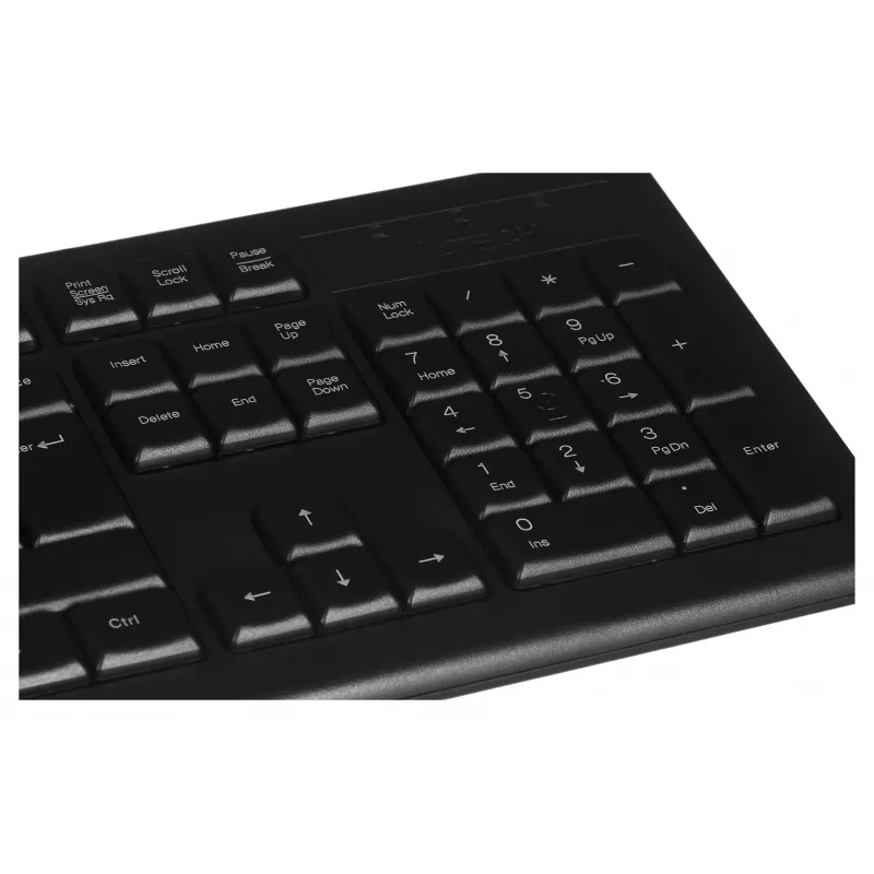 A4Tech KR-85 klávesnica USB QWERTY US angličtina čierna