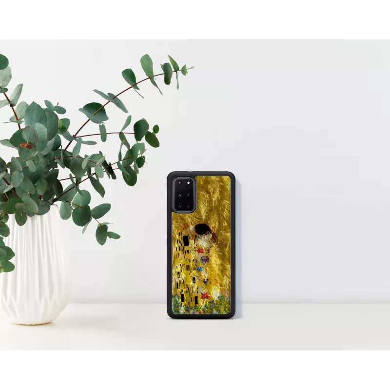Ochranné puzdro iKins pre Samsung Galaxy S20+ — čierne