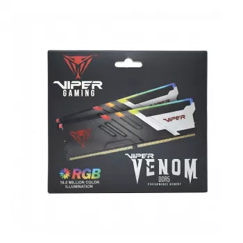 DIMM 16 GB DDR5-6000 (čierna, PVVR516G60C30, VIPER VENOM RGB, INTEL XMP)