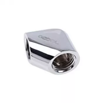 Alphacool Eiszapfen L-spojka G1/4 IG na G1/4 IG - chróm (17259)