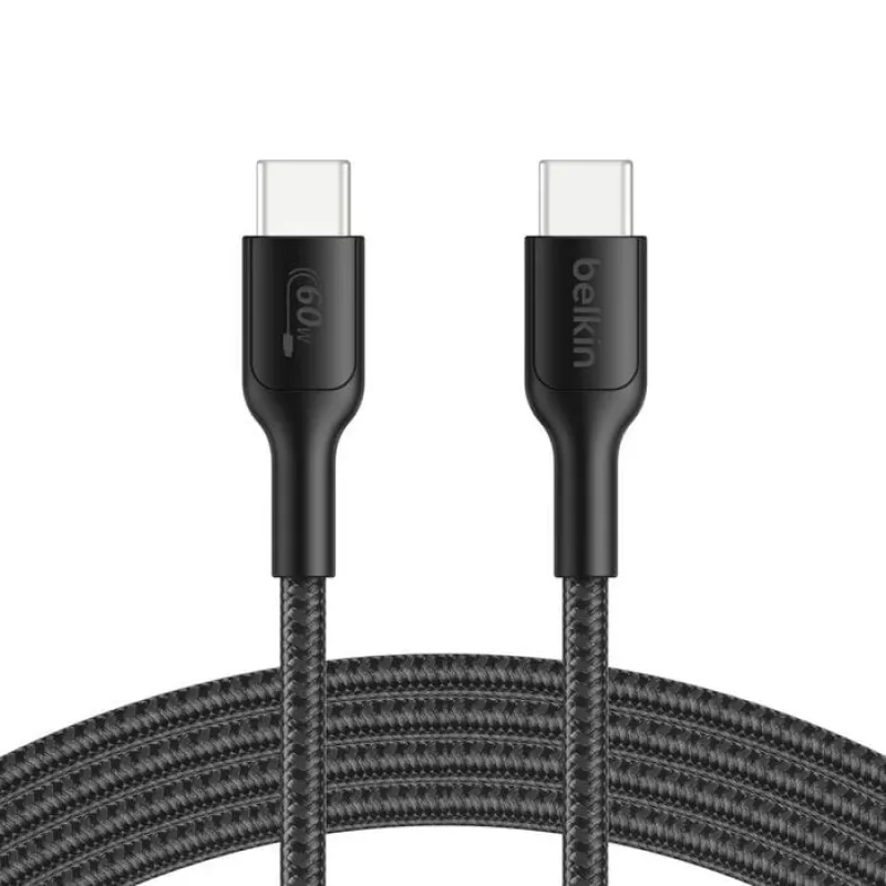 Belkin USB-C/USB-C herný kábel 2 m opletený Switch 2 ENA008hq2MBK (ENA008HQ2MBK)