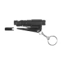 Núdzový nástroj GUARD YC-004-BL — opaskový nôž s píšťalkou, rozbíjač skla, technopolymér, 75×35×15 mm, 100 g