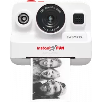 Fotoaparát na okamžité fotografie EASYPIX InstantFUN 10095 — 10 MP, 2,7-palcový LCD displej