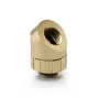 45° uhlová otočná prípojka BitsPower Artemis – Stardust Gold