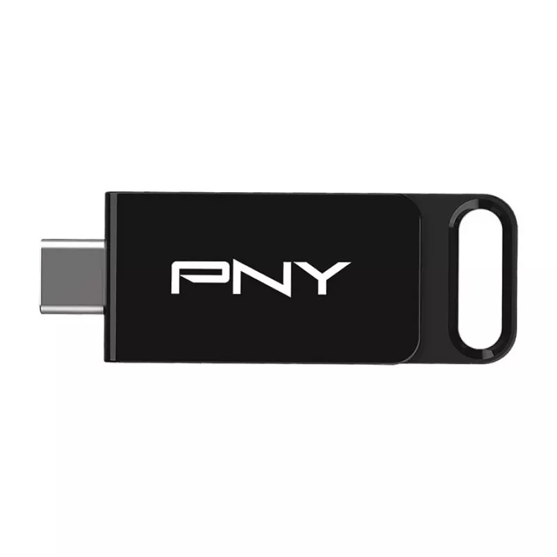 PNY Elite, 128 GB, USB Type-C, 3.2 Gen 1 (3.1 Gen 1), 120 MB/s, čierna