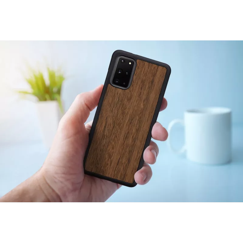 Ochranné puzdro na smartfón man and wood pre Samsung Galaxy S20+ — Koala čierna