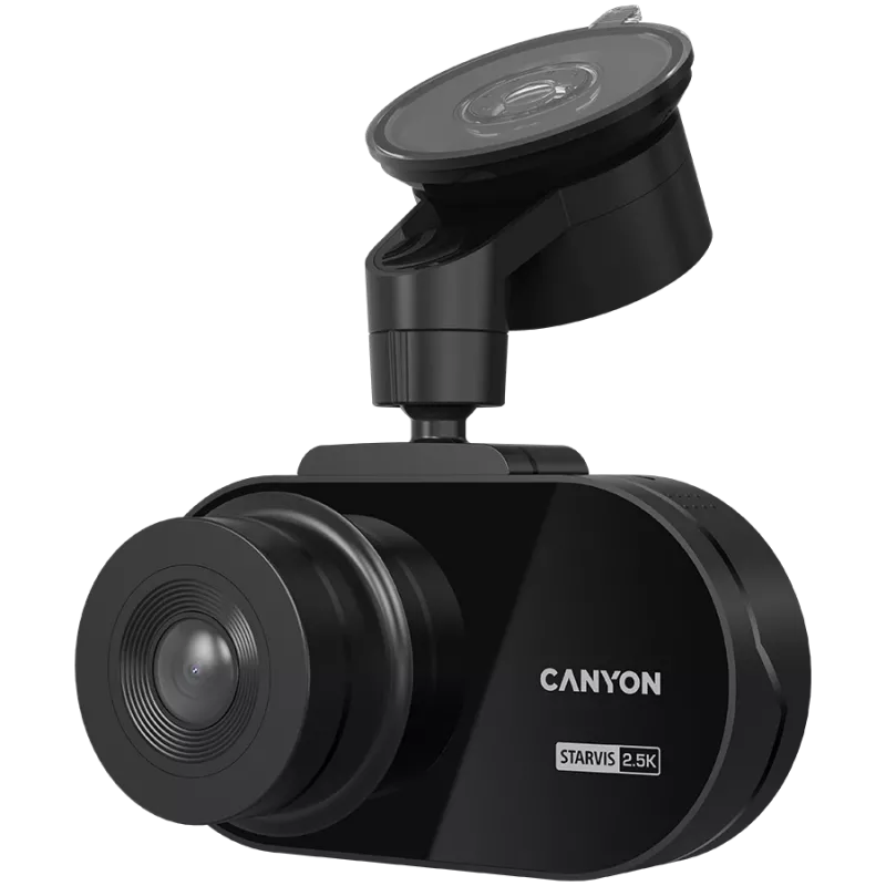 Canyon Dashcam DVR25 WQHD/2.5k/WiFi/App/SD karta čierna maloobchod