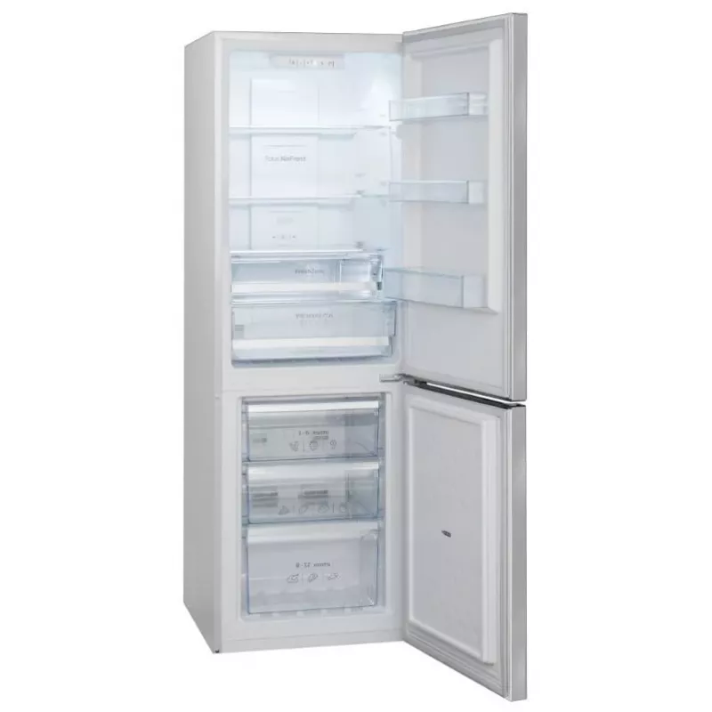 Chladnička s mrazničkou AMICA FK2695.2FT(E) — 269 l, mraznička dole, biela, R600a