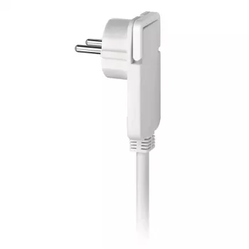 Brennenstuhl Comfort-Line Plus predlžovacia zásuvka 6-násobná s plochým konektorom biela 2m