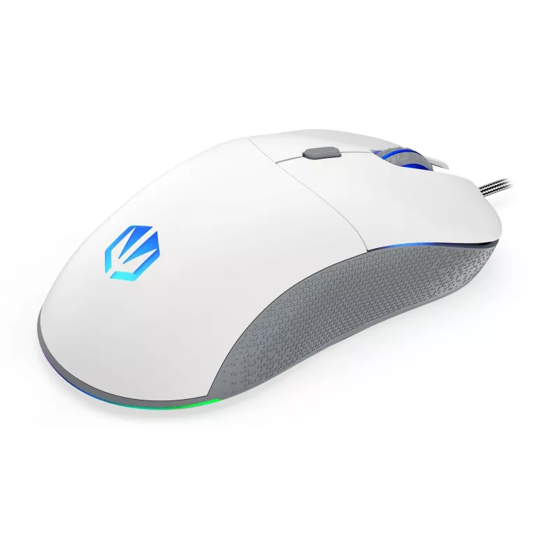 ENDORFY GEM Plus Onyx biela myš gaming pravá ruka USB Type-C optická 19000 DPI