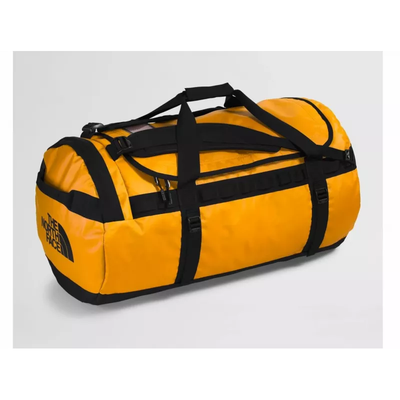 The North Face Base Camp Duffel L cestovná taška 95 L polyester čierna, žltá
