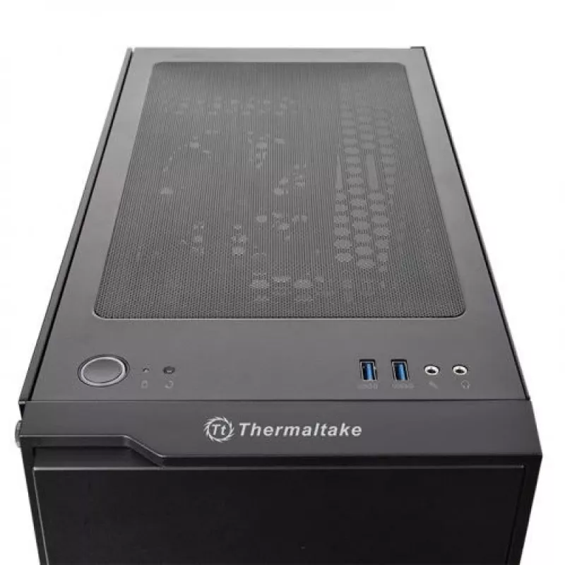 Thermaltake H100 TG MIDI Tower čierna