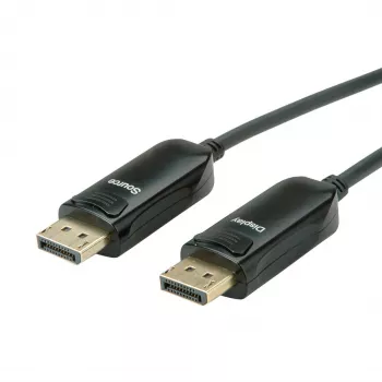 ROLINE DisplayPort v1.4 kábel AOC 8K60 samec/samec 20m - kábel - digitálny/zobrazovací/video - 20 m (14.01.3493)
