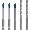 Bosch EXPERT HEX-9 HardCeramic sada vrtákov 5 kusov