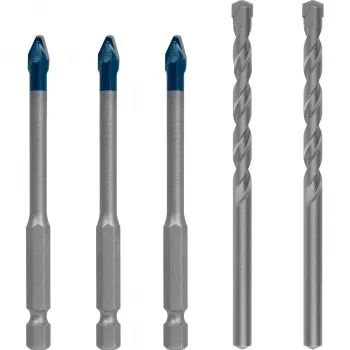 Bosch EXPERT HEX-9 HardCeramic sada vrtákov 5 kusov