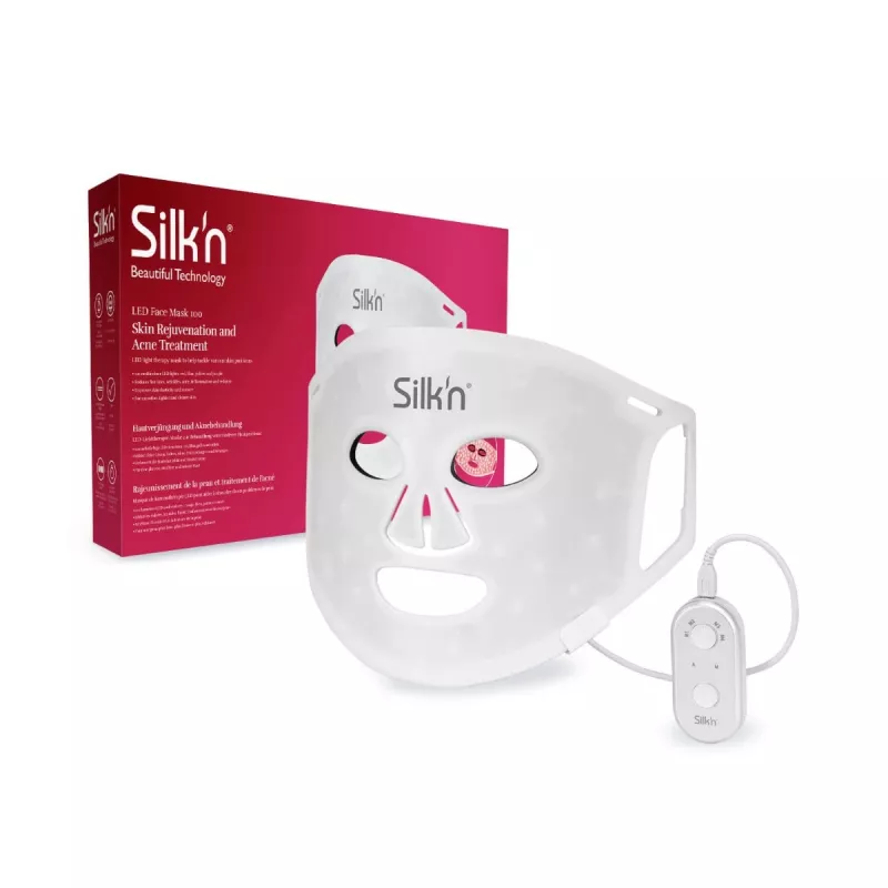 Svetelná terapia na pleť Silk'n FLM100PE1001 biela anti-aging batéria