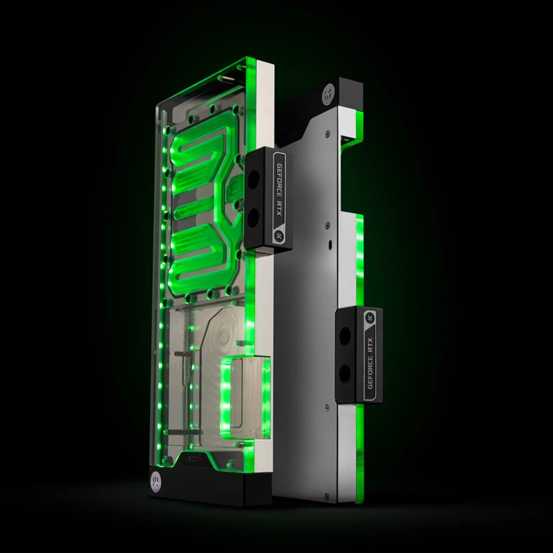 EK-Quantum Vector² FTW3 RTX 3080/90 backplate, niklový