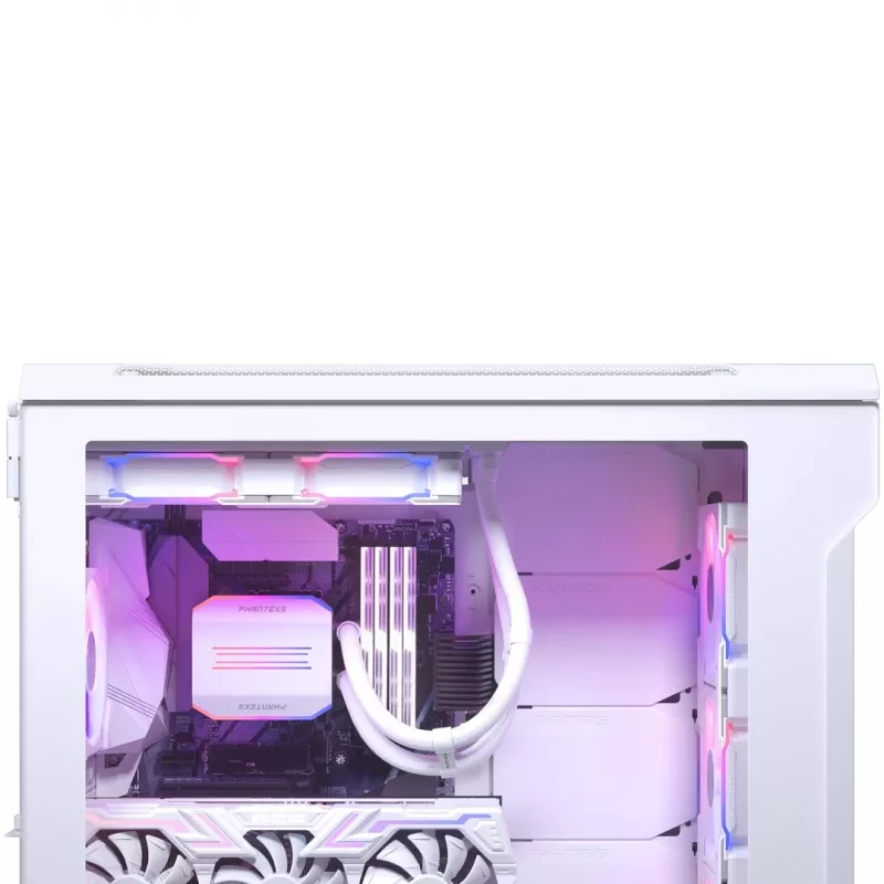 Phanteks Glacier One 240D30 DRGB procesorový all-in-one kvapalinový chladič 12 cm biely 1 kus