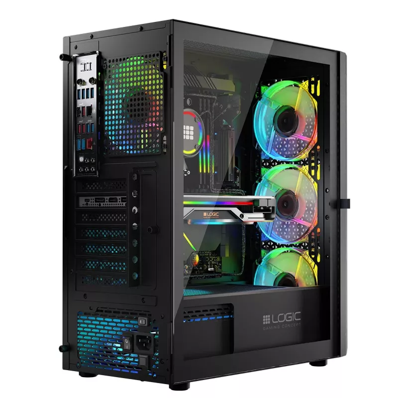 Logic ARAMIS ARGB MINIDI USB 3.0 skriňa čierna