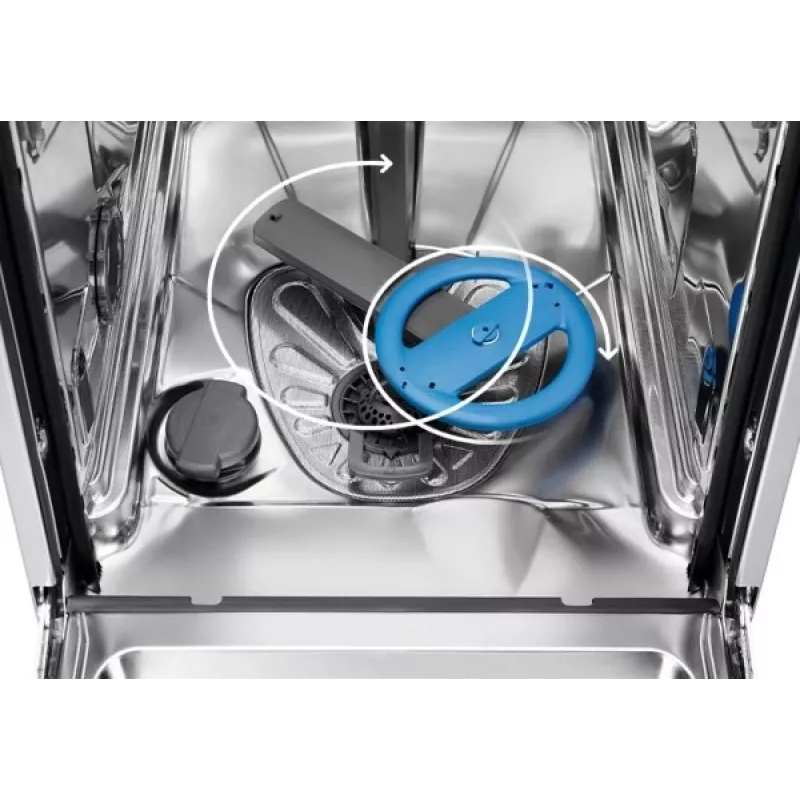 Vstavaná umývačka riadu Electrolux EEG63410L, úzka 45 cm, 10 súprav riadu, 8 programov, AirDry, AquaStop