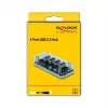 USB hub DeLOCK 64087 transparentný