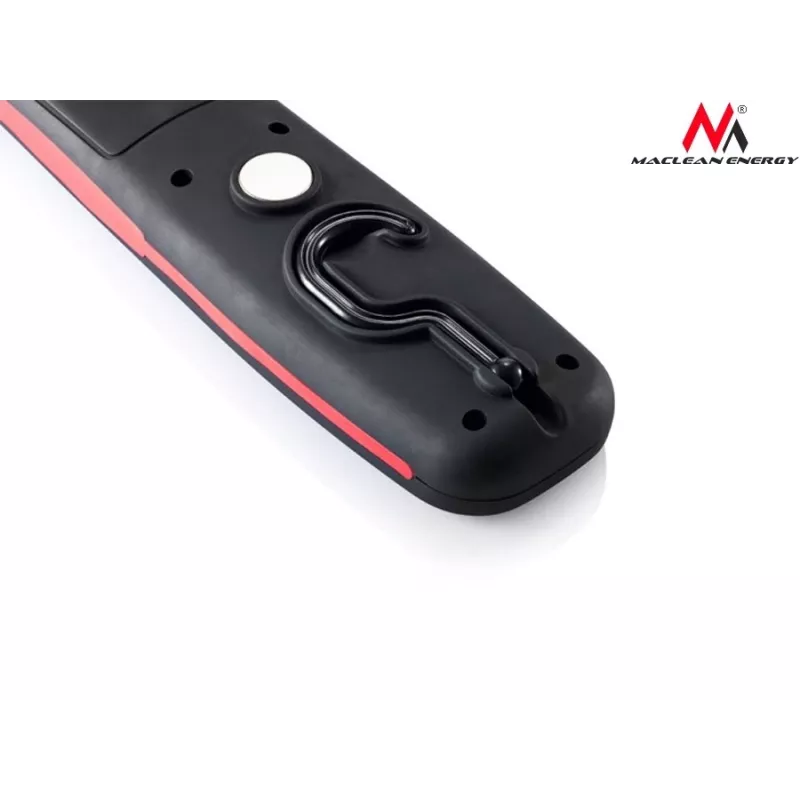 Dielenská lampa MACLEAN MCE03 — 24 LED, magnetická základňa a hák, na batérie (3×AAA)