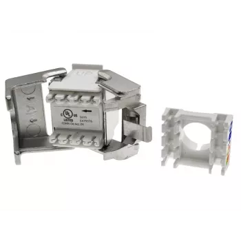 Alantec MB004-1 RJ45 bez nástroja STP Cat.6 PoE+ keystone modul ALANTEC Plus - vylepšený prenosový výkon
