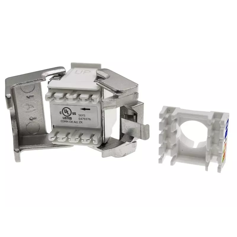 Alantec MB004-1 RJ45 bez nástroja STP Cat.6 PoE+ keystone modul ALANTEC Plus - vylepšený prenosový výkon