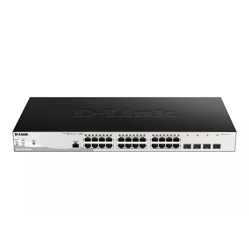 D-Link DGS-1210-28P/ME/E sieťový switch Managed L2/L3 Gigabit Ethernet (10/100/1000) Power over Ethernet (PoE) 1U